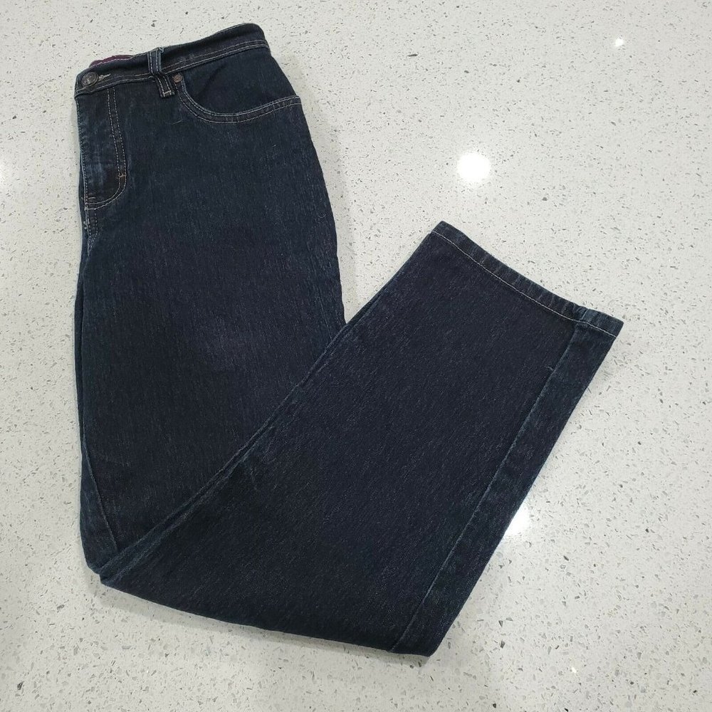 Gloria Vanderbuilt Jeans Womens Size 8P Blue Cotton Blend Denim EXCELLENT!
